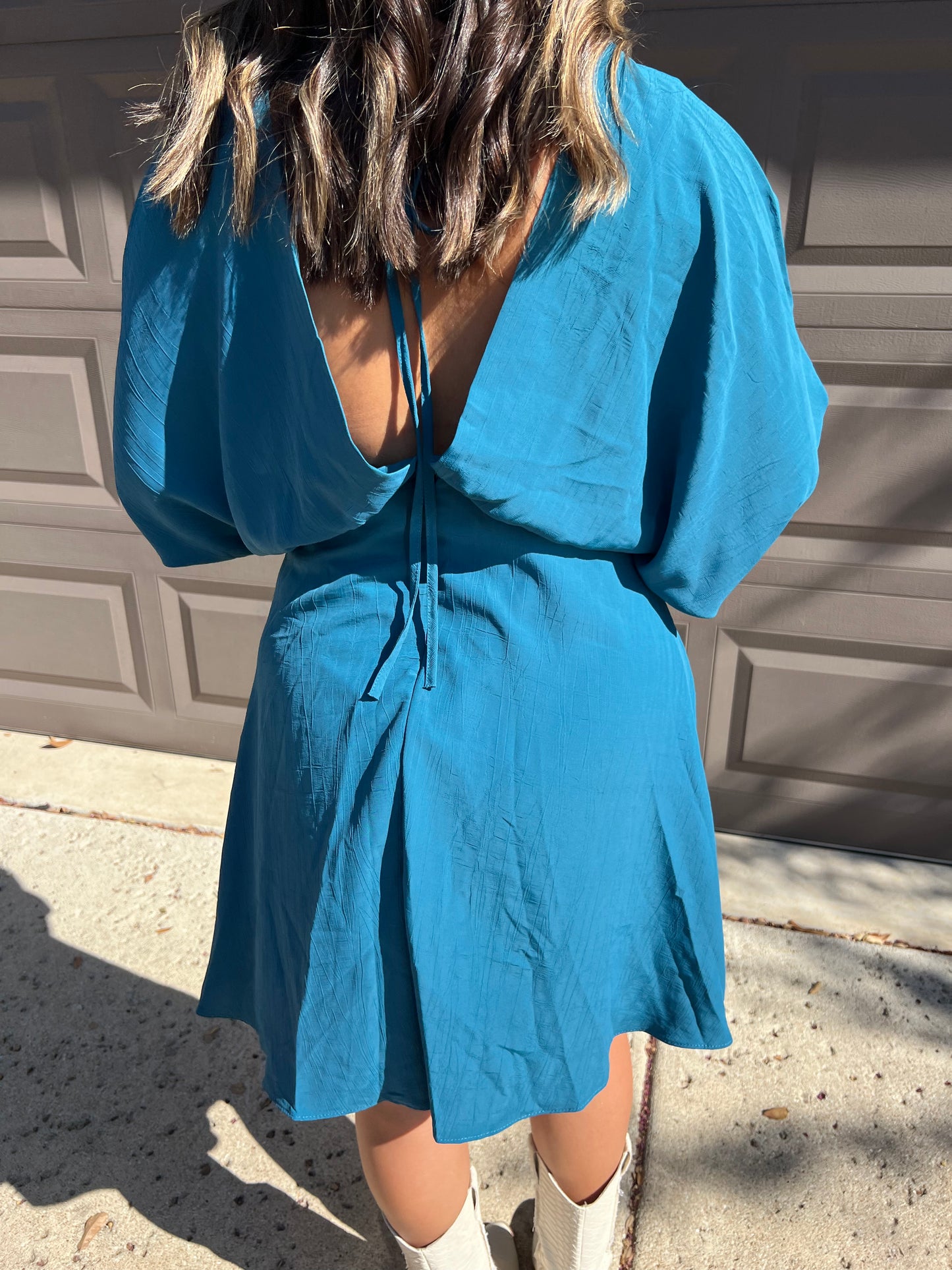 Bright Blue Dress